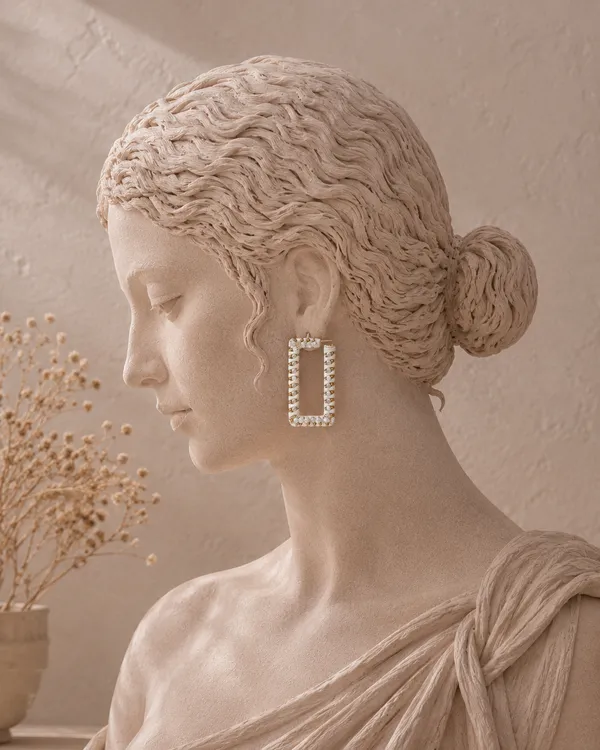 White_Premium_Earring_For_Women