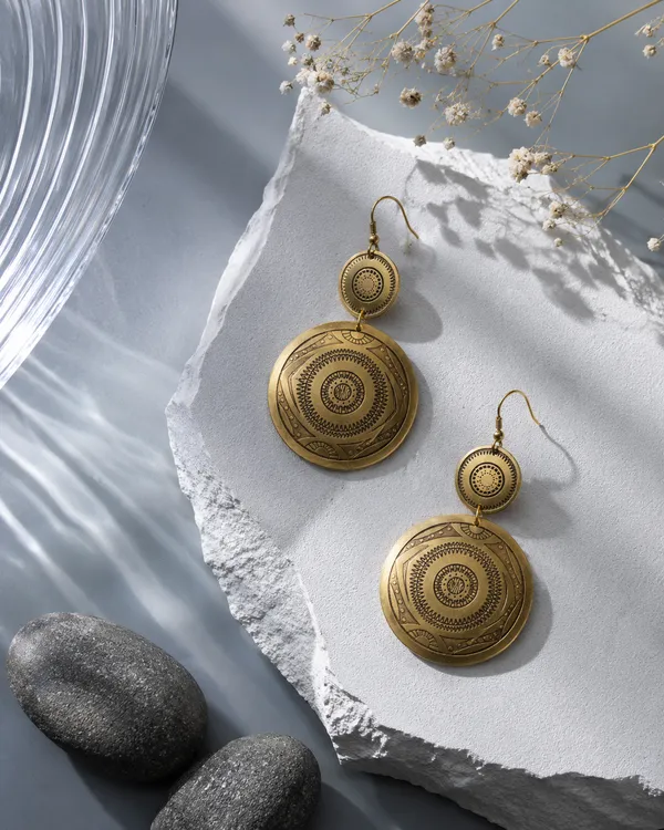 Golden_Premium_Earring_For_Women