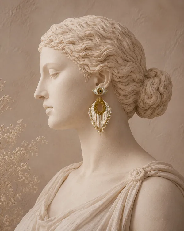 White_Premium_Earring_For_Women