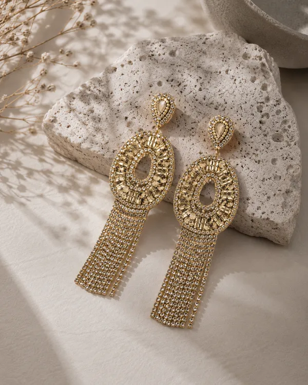 Beige_Premium_Earring_For_Women