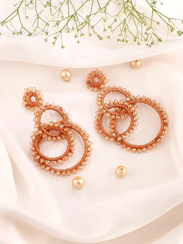 Peach_Premium_Earring_For_Women