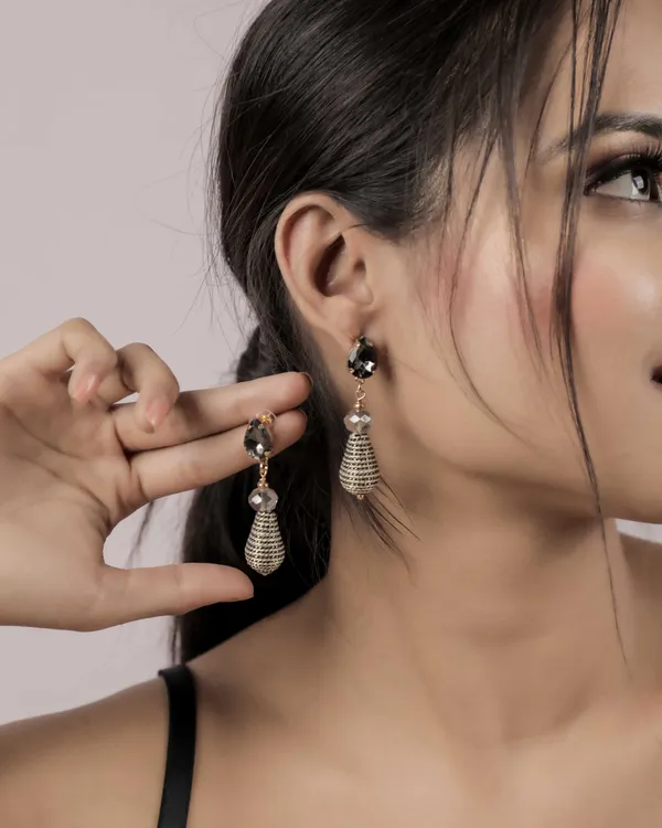 Grey_Premium_Earring_For_Women