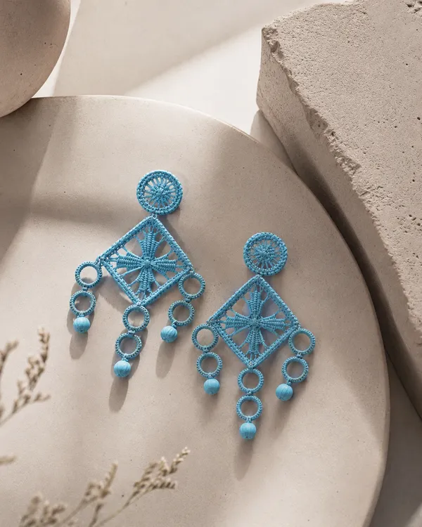 Blue_Premium_Earring_For_Women