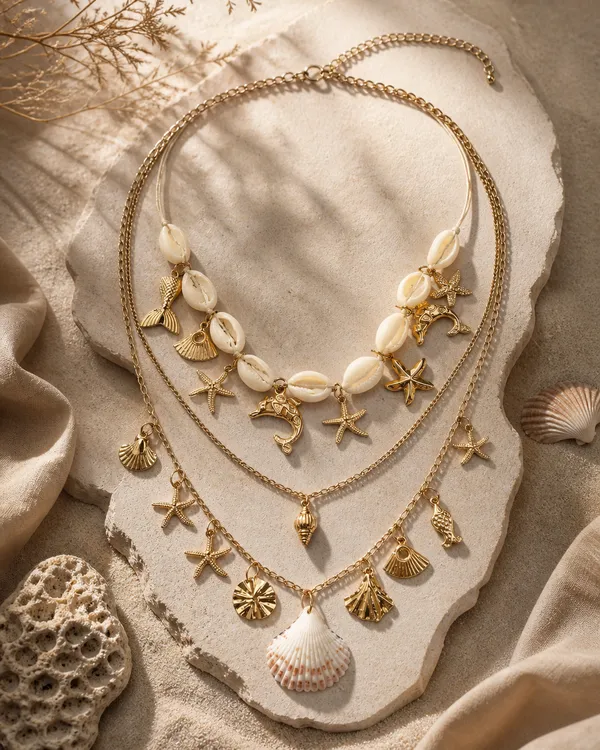 Golden_Premium_Necklace_3_Row_For_Women