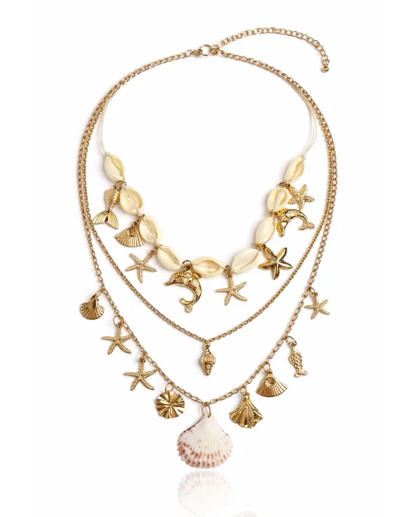Golden_Premium_Necklace_3_Row_For_Women