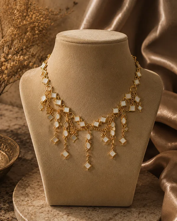 Golden_Premium_Necklace_Choker_For_Women