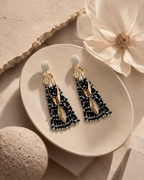 Black_Premium_Earring_For_Women