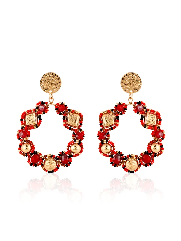 Red_Premium_Earring_For_Women