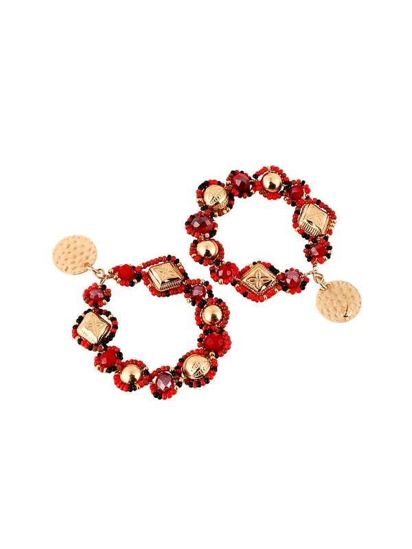 Red_Premium_Earring_For_Women