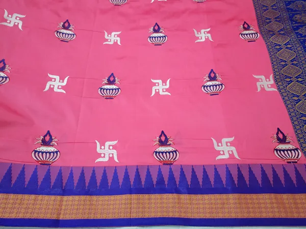Pink_Sambalpuri_Saree_For_Women