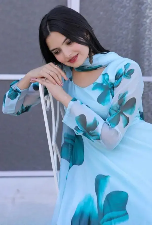 Sky_Blue_Digital_Print_Festival_Floor_Length_Gown_For_Women