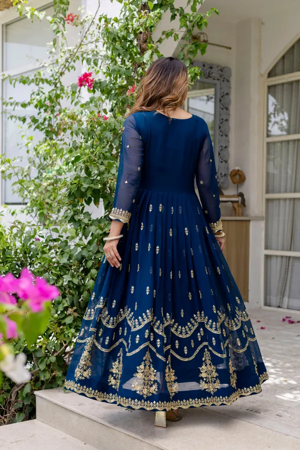 Rama_Blue_Anarkali_Gown_Dress_With_Dupatta_For_Women