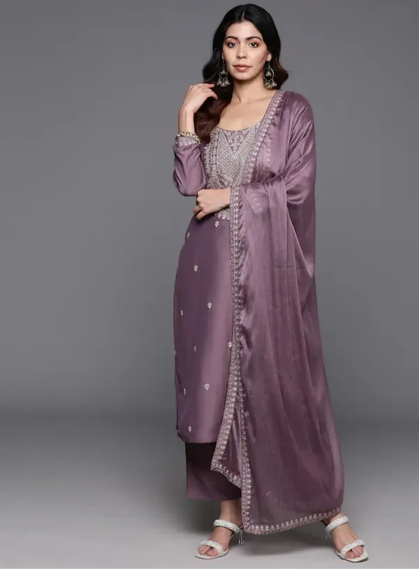 Purple_Chanderi_Embroidered_Salwar_Suit_For_Women