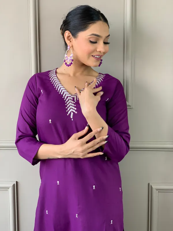 Purple_Beautiful_Designer_Party_Wear_Summer_Pure_Cotton_Salwar_Suit_For_Women