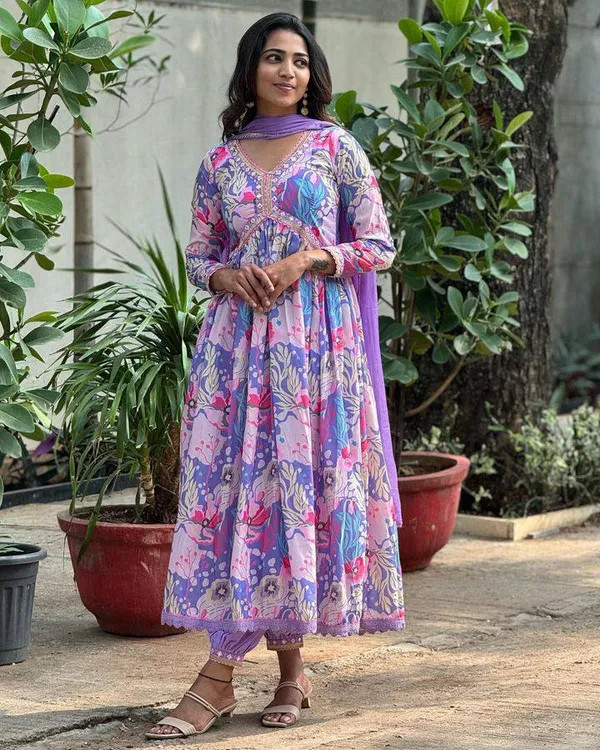 Purple_Muslin_Cotton_Digital_Print_Festival_Wear_Readymade_Aliya_Cut_Anarkali_Suit_For_Women