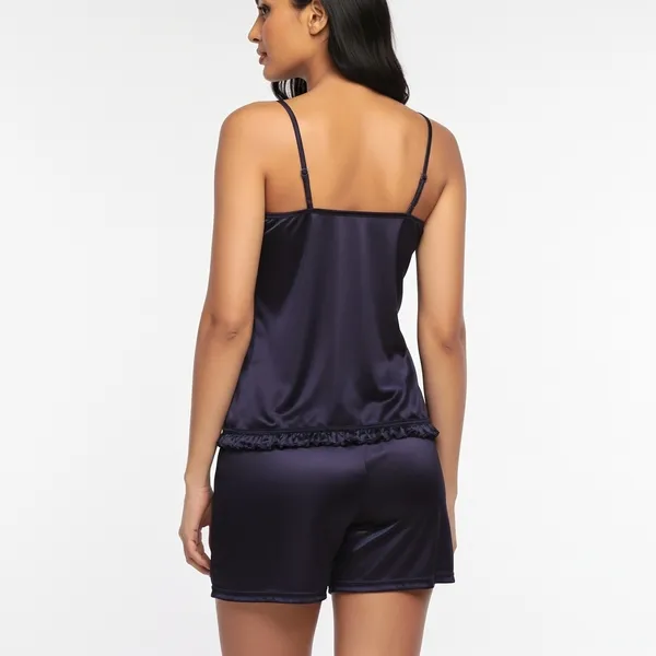 Navy_Blue_Satin_Premium_Moonlit_Bermuda_For_Women