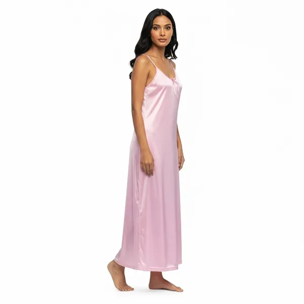 Baby_Pink_Satin_Premium_Moonlit_Long_Nighty_For_Women