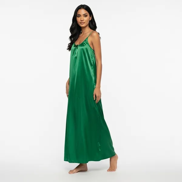 Green_Satin_Premium_Moonlit_Long_Nighty_For_Women