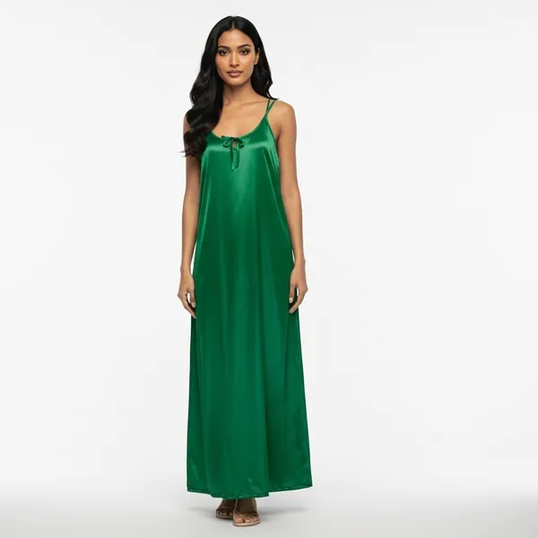 Green_Satin_Premium_Moonlit_Long_Nighty_For_Women