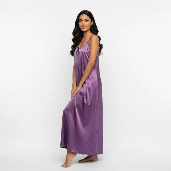 Purple_Satin_Premium_Moonlit_Long_Nighty_For_Women