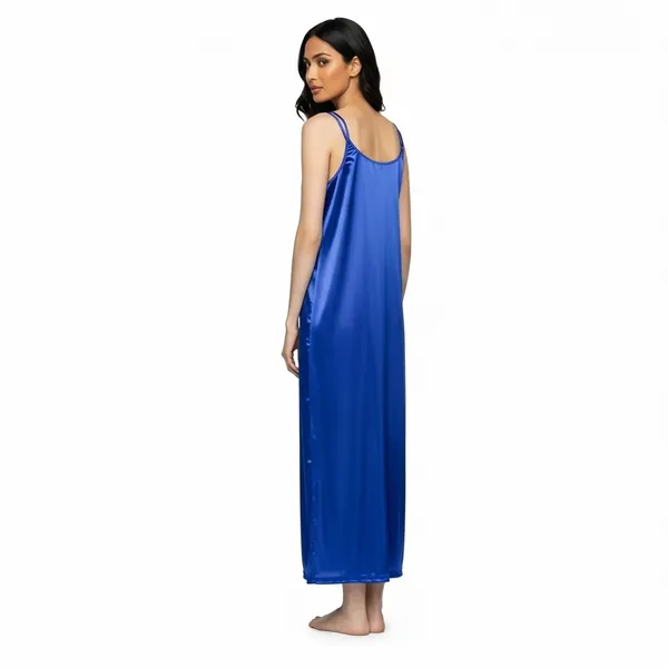 Royal_Blue_Satin_Premium_Moonlit_Long_Nighty_For_Women