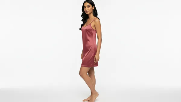 Carrot_Satin_Premium_Moonlit_Short_Nighty_For_Women