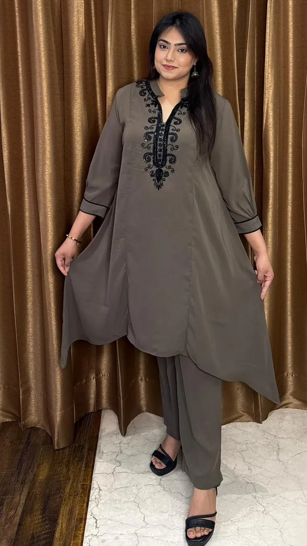 Mocha_Grace_Georgette_Co-ord_Set