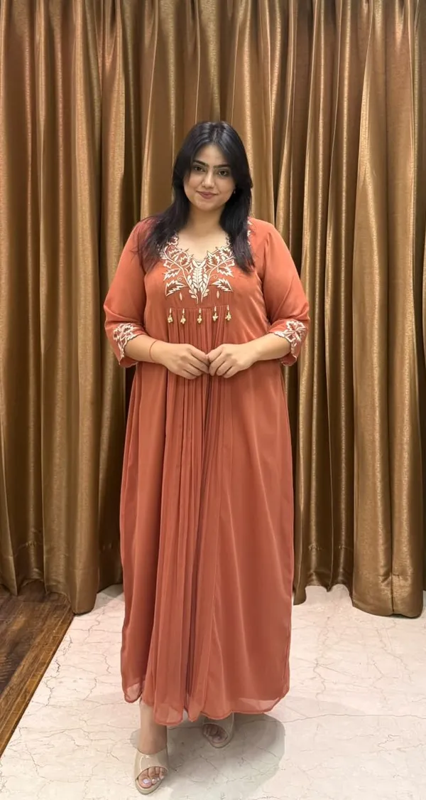 Rust_Georgette_Cutwork_Embroidered_Maxi_Dress