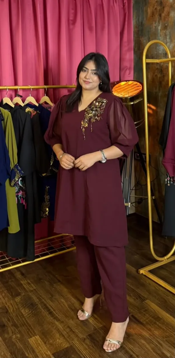 Wine_Embroidered_Statement_Co-Ord_Set