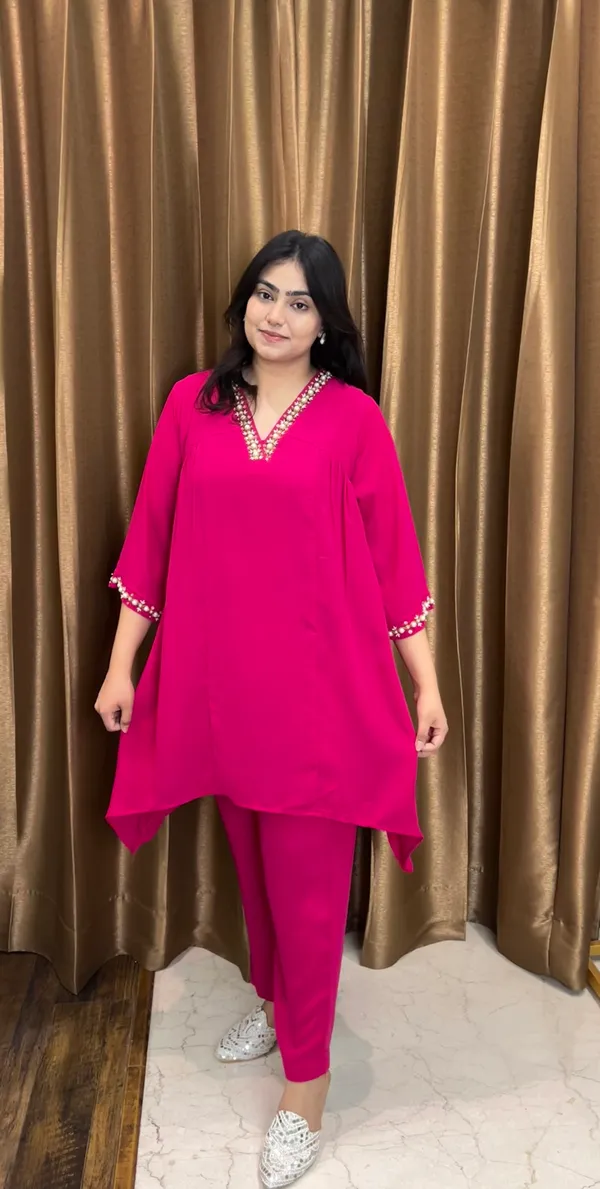 Hot_Pink_Pearl_Co-ord_Set