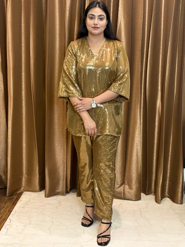 Gold_Sequins_Party_Wear_Co-Ord_Set_For_Women