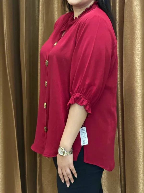 Reddish_Shirt_Style_Top_For_Women