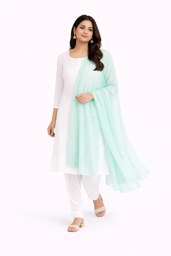 Designer_Cotton_Knitted_Light_Blue_Dupatta_|_Soft_&_Elegant_Summer_Fashion_Dupatta