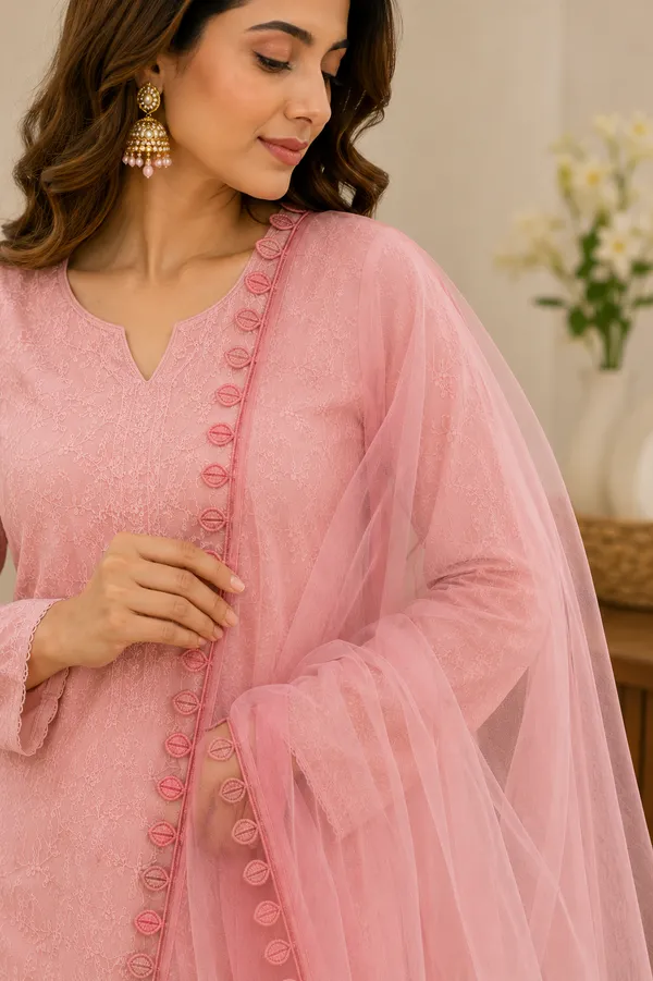 Designer_Baby_Pink_Pure_Cotton_Dupatta_with_Elegant_Leaves_Lace_Border_|_Soft_&_Breathable_2_Meter_Ethnic_Dupatta
