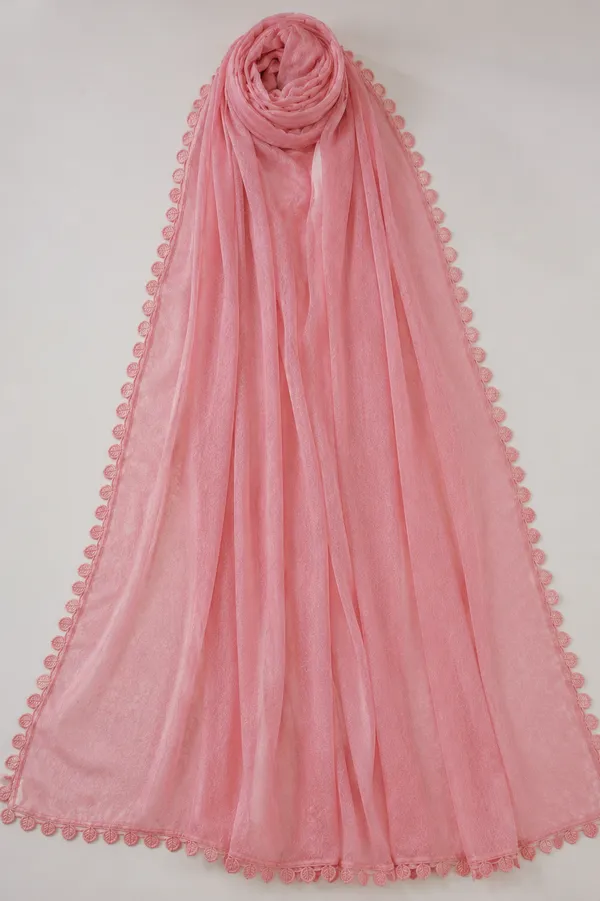 Designer_Baby_Pink_Pure_Cotton_Dupatta_with_Elegant_Leaves_Lace_Border_|_Soft_&_Breathable_2_Meter_Ethnic_Dupatta