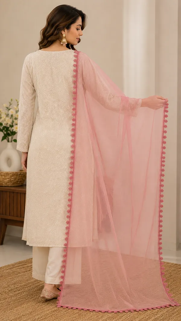 Designer_Baby_Pink_Pure_Cotton_Dupatta_with_Elegant_Leaves_Lace_Border_|_Soft_&_Breathable_2_Meter_Ethnic_Dupatta