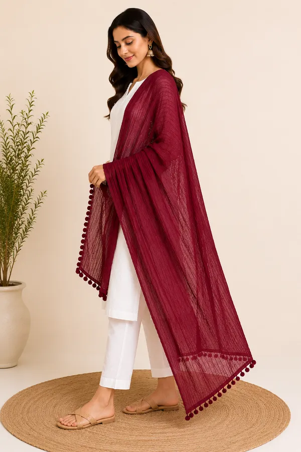 Women's_Pure_Cotton_Dupatta_Combo_Pack_of_3_|_White,_Aqua_Blue_&_Wine_|_Soft_Breathable_Everyday_Dupatta_Set