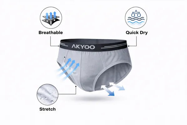 AKYOO_Multicolour_combo_of_5_Men's_Brief_Underwear_Soft_Cotton_Stretch_Innerwear_for_Daily_Wear_Breathable_Comfortable_Fit