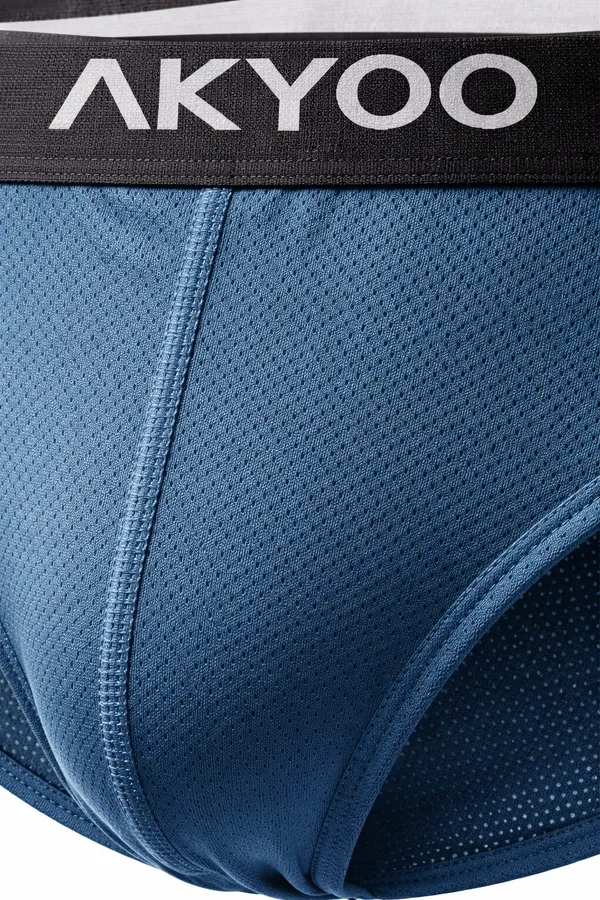 AKYOO_Multicolour_combo_of_5_Men's_Brief_Underwear_Soft_Cotton_Stretch_Innerwear_for_Daily_Wear_Breathable_Comfortable_Fit