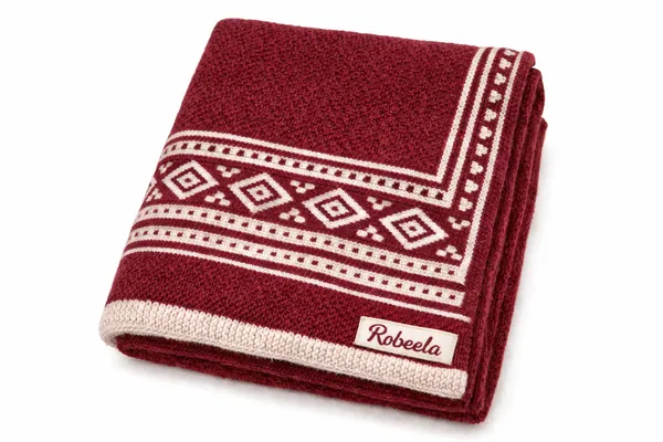 Maroon_And_White_Wool_With_Viscose_Soft_Ethnic_Shawl_For_Women
