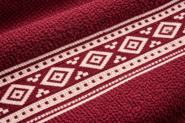 Maroon_And_White_Wool_With_Viscose_Soft_Ethnic_Shawl_For_Women