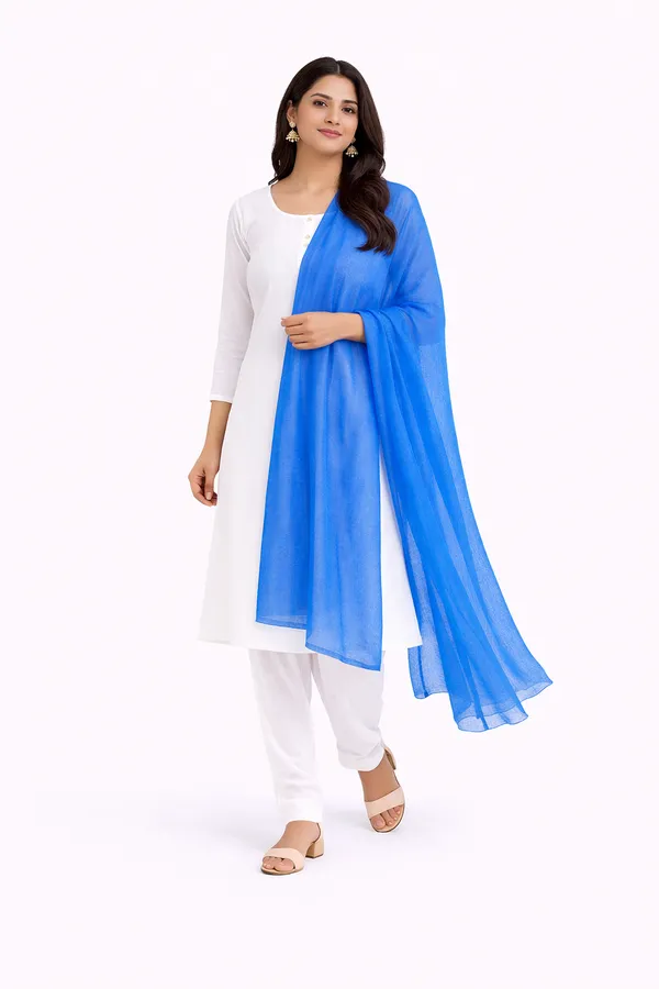 Classic_Lightweight_Cotton_Sky_Blue___Dupatta_|_Knitted_Summer_Dupatta_for_Women_Soft,_Stylish_&_Comfortable