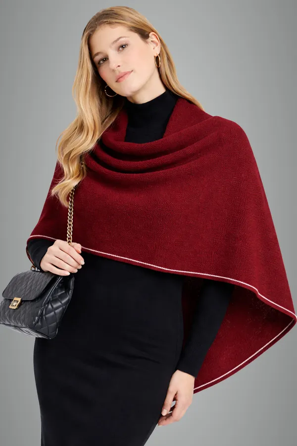 Maroon_Wool_With_Viscose_Soft_Solid_Shawl_For_Women