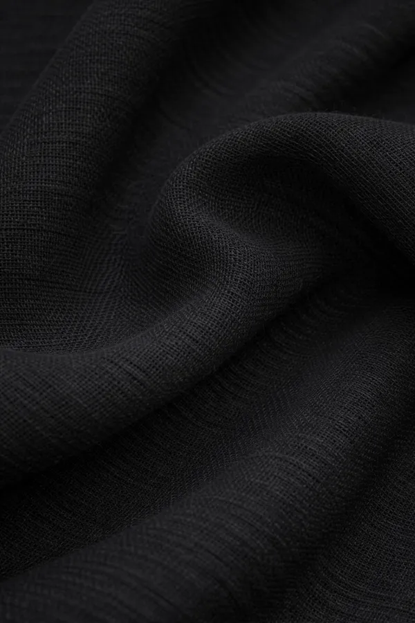 Cotton_Knitted_Black_Dupatta_for_Women_|_Soft_Summer_Wear_Lightweight_Stylish_Dupatta
