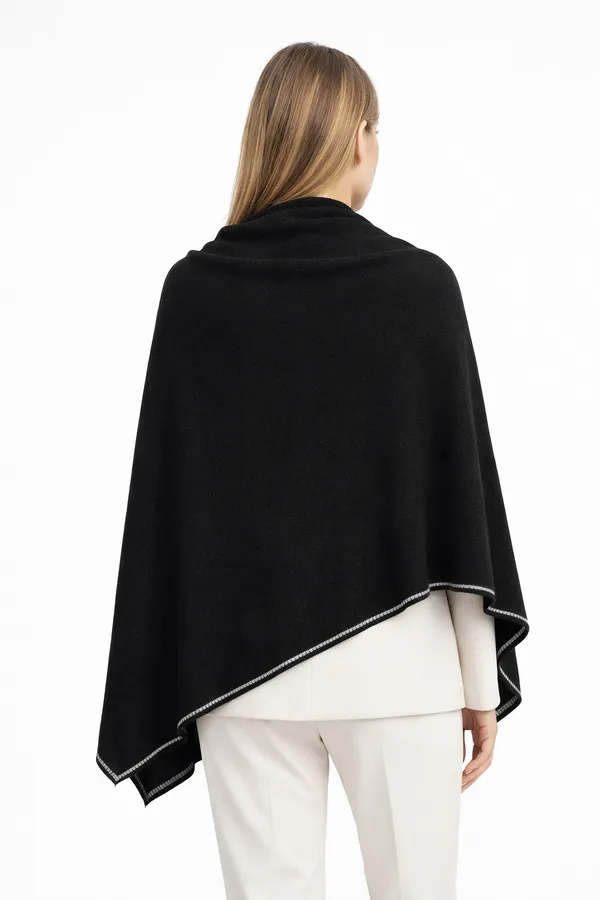Black_Wool_With_Viscose_Soft_Solid_Shawl_For_Women
