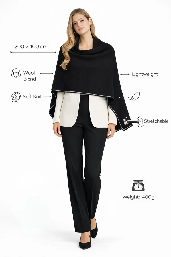 Black_Wool_With_Viscose_Soft_Solid_Shawl_For_Women