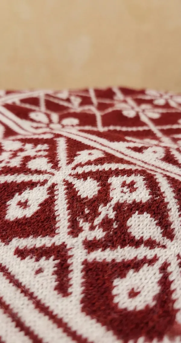 Red_And_White_Wool_With_Viscose_Soft_Ethnic_Shawl_For_Women