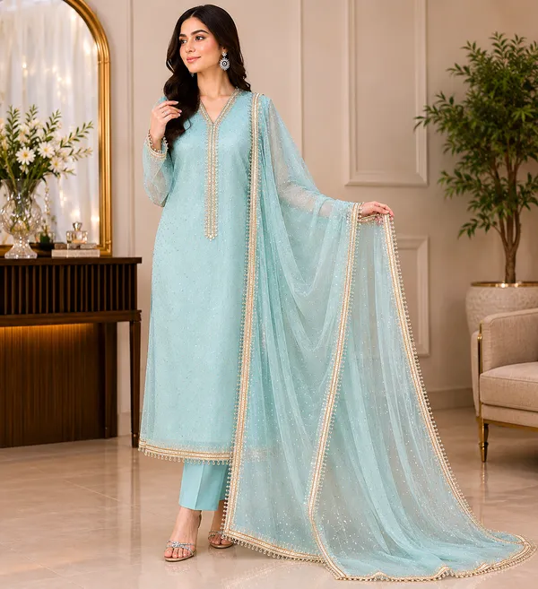 Women's_Designer_Net_Dupatta_Combo_Pack_of_3_|_White,_Sage_Green_&_Mauve_|_Stone_Embellished_with_Elegant_Golden_Border