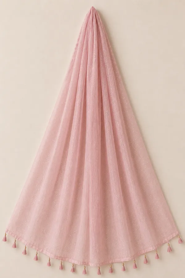 Baby_Pink_Cotton__Dupatta_for_Women_|_White_Stone_Work_|_Zari_Tassel_Border_|_Lightweight_Soft__Dupatta_|_Party_Wear,_Festive_&_Ethnic_Wear