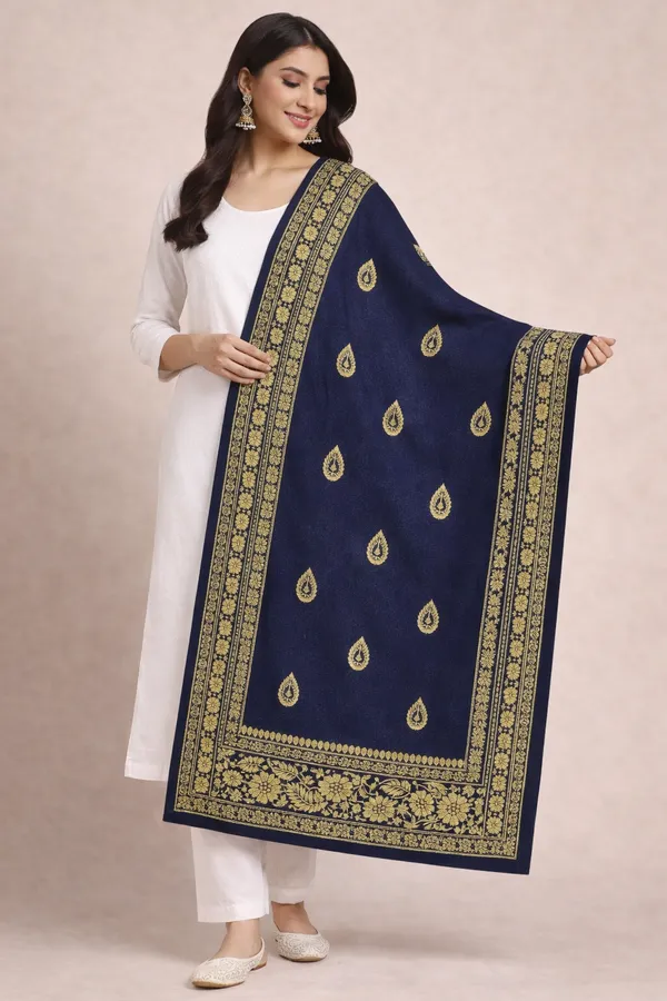 Stylish_Plain_Cotton_Dupatta_for_Women_|_Knitted_Summer_Wear_Soft_&_Comfortable